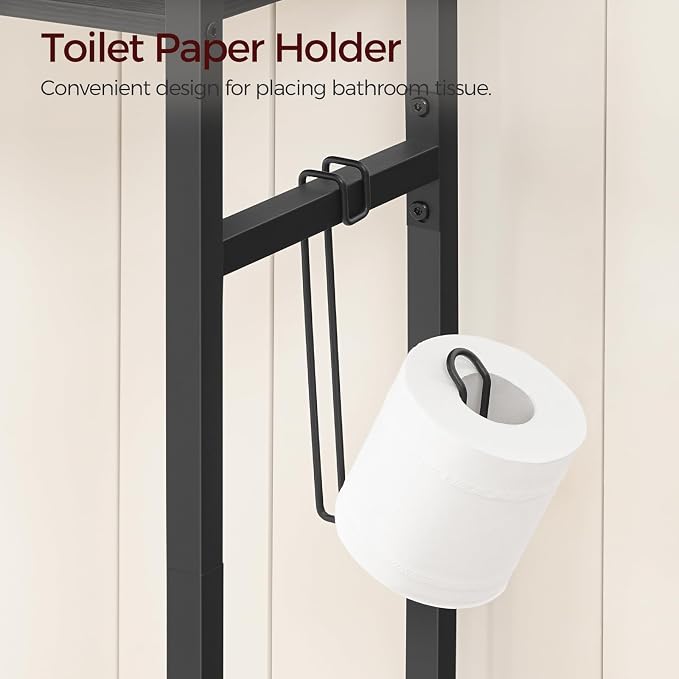 MAHANCRIS Over The Toilet Storage Rack, 3 Tier Bathroom Organizer Over Toilet - Image 7