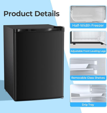 Antarctic Star 2.56 Cu.Ft. Mini Fridge - Image 5