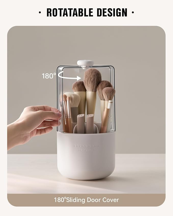 EACHY Makeup Brush Holder 360° Rotating - Image 3