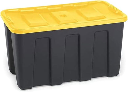 HOMZ 4-Pack Durabilt Tote, Heavy Duty Plastic Storage Bins - Image 8