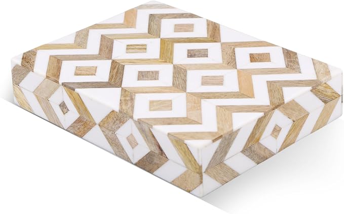 Handicrafts Home White Decorative Storage Box by HandicraftsHome