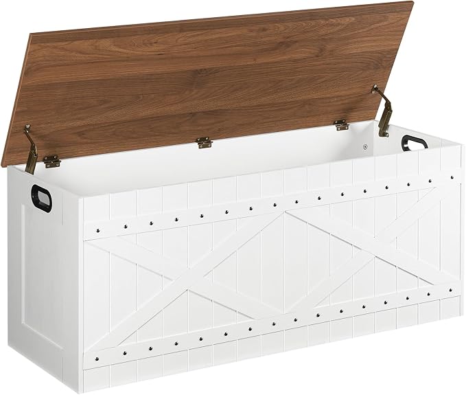 MAHANCRIS 47.2" Storage Chest, Extra Large Toy Box by MAHANCRIS