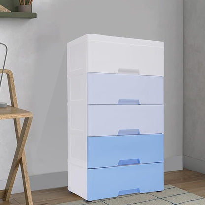 5 Tier Plastic Storage Cabinet - Image 4