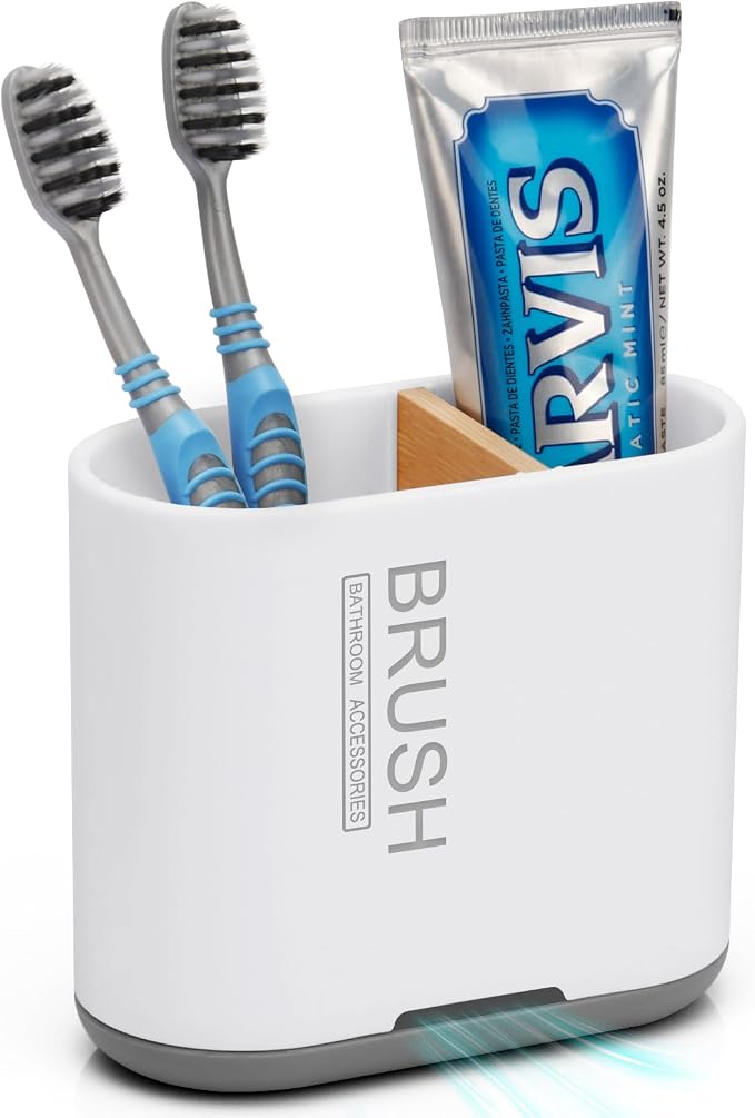 Toothbrush and Toothpaste Holder by Chintu