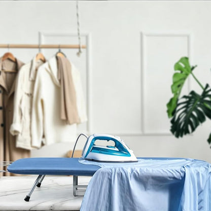 BiJun Small Ironing Board, Table Top Compact Portable Mini, Iron Rest, - Image 2