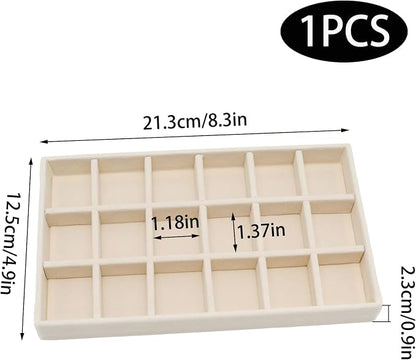 Velvet Jewelry Organizer Tray - Image 2