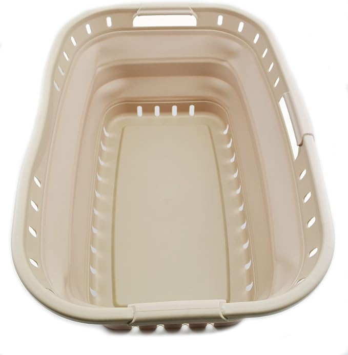 SAMMART 44L Collapsible Plastic Laundry Basket by SAMMART