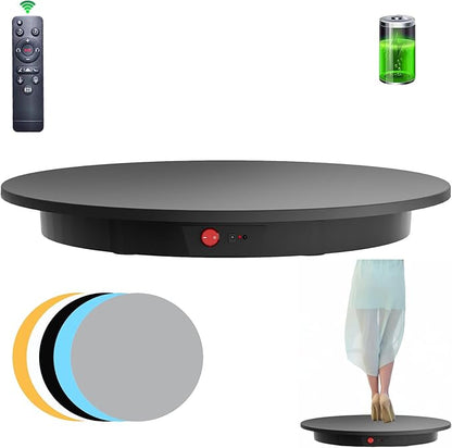 JAYEGT Motorized Rotating Display Stand, 350Lbs Load, 360 Degree Electric by JAYEGT