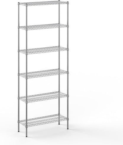 14" Deep x 36" Wide x 96" Height Wire Shelving Kit | 6-Tier | NSF Commercial by Regal+Altair