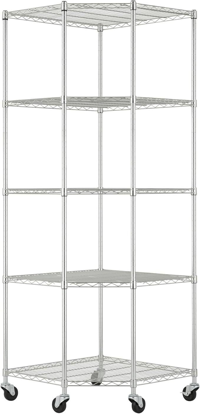 5-Tier Adjustable Wire Shelving by TRINITY