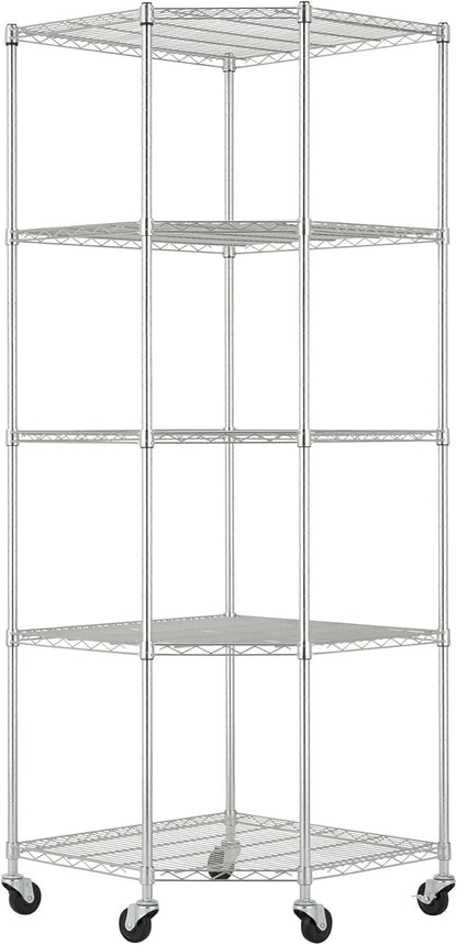 5-Tier Adjustable Wire Shelving by TRINITY
