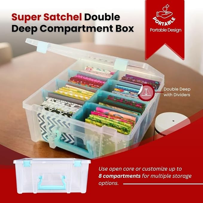 ArtBin 6990SA Super Satchel Double Deep Compartment Box - Image 4