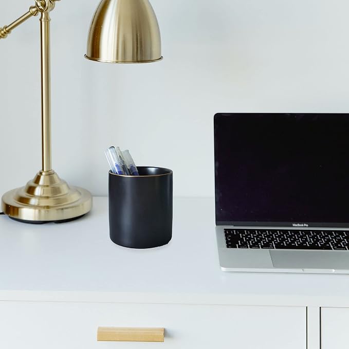 HANKOR Ceramic Pencil Holder for Desk - Image 3