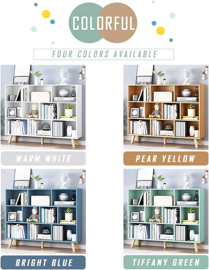 IOTXY Wooden Open Shelf Bookcase - Image 4
