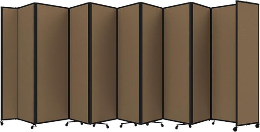 Versare Room Divider 360 Portable Wall Partition | Folding Panels | Large by VERSARE