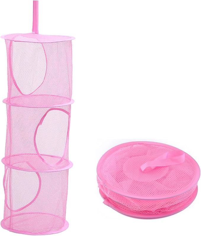 Mesh Hanging Storage Basket by Gouccpu