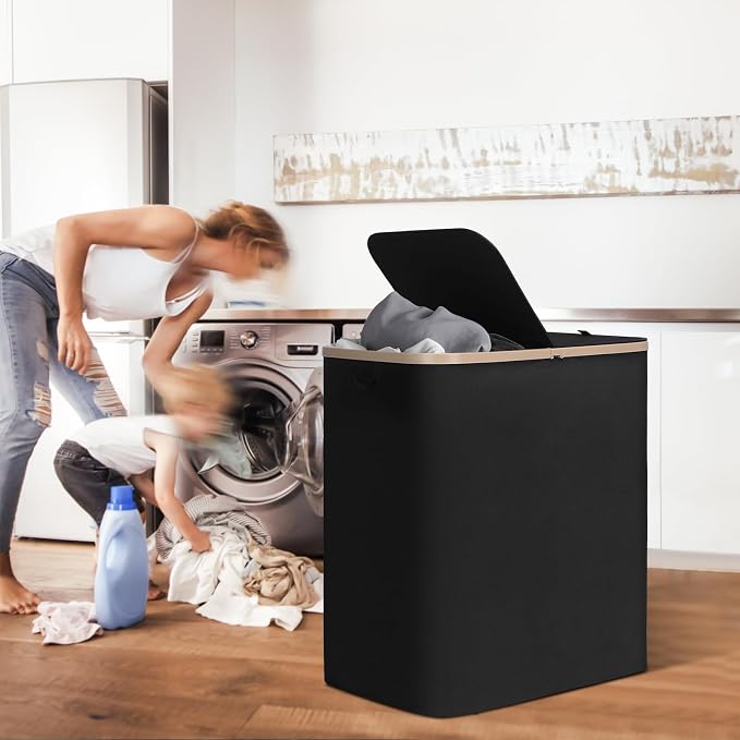 DOKEHOM 160L Double Laundry Basket - Image 7