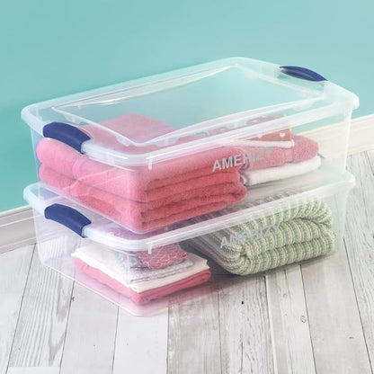 32 Quart Underbed Plastic Storage Bin - Image 5