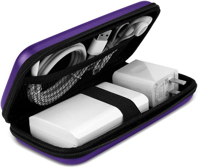 iMangoo Travel Essential Electronics Organizer Pouch Charger Case, Shockproof by iMangoo