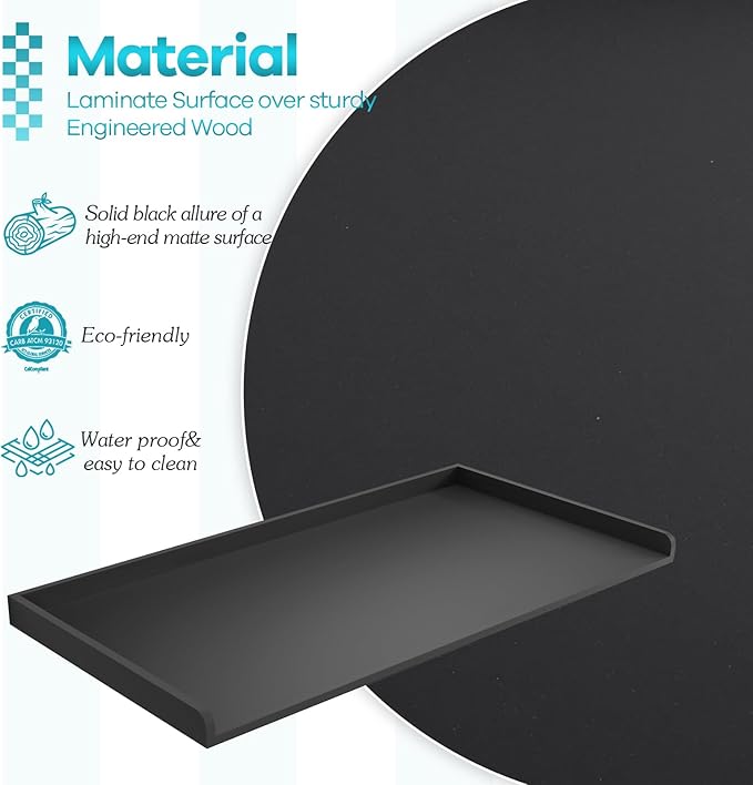 Kaboon Washer Dryer Countertop Only, Melamine Countertop - Image 5