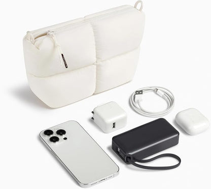 Comfyable Puffy Electronics Organizer Travel Case, Cute Tech Pouch - Image 6