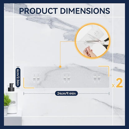 YASONIC 2-Pack Shower Caddy Adhesive Replacement - Image 5