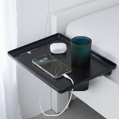 WELTOKE Bedside Shelf for Dorm Bed, Clip on Floating Bedside Table, Bunk Bed by WELTOKE