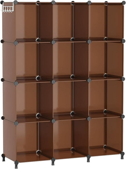AWTATOS Cube Storage Organizer, Storage Cubes Shelves Bookshelf, 12 Cube Closet by AWTATOS