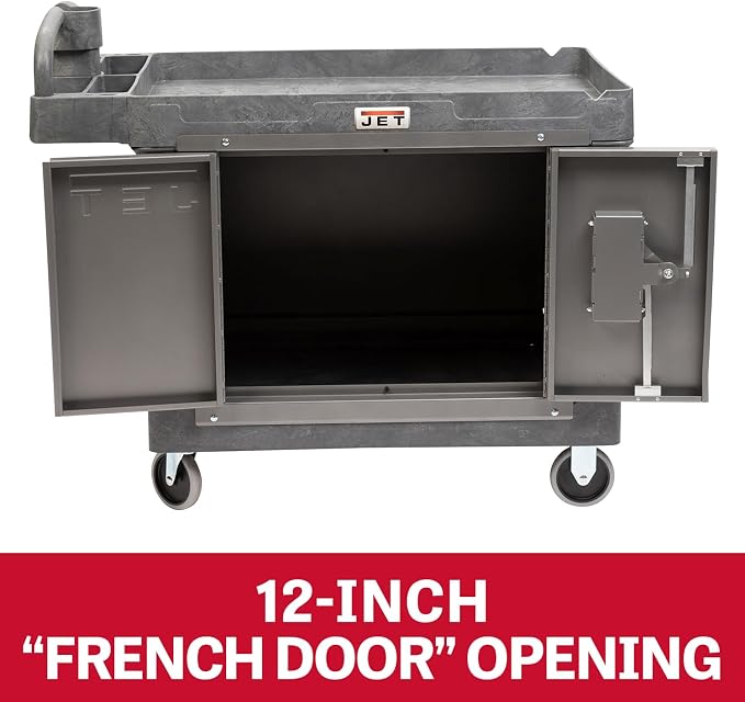 JET PUC-4325 Resin Utility Cart - Image 2