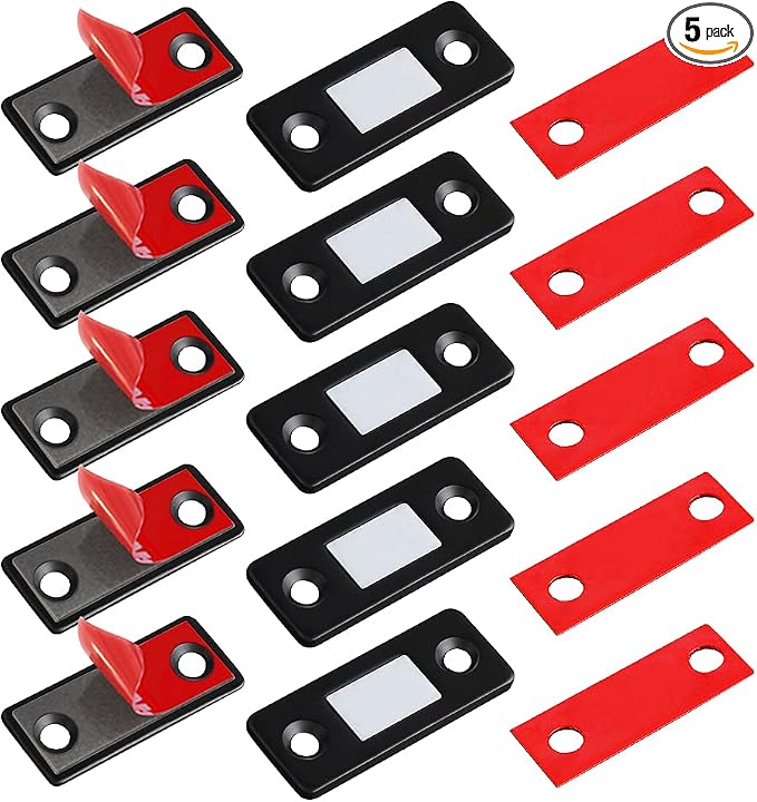 Cabinet Magnetic Catch Jiayi 5 Pack Black Ultra Thin Cabinet Door Magnetic Catch by Jiayi