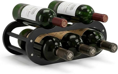 PEKER Wine Rack – Small Countertop Wine Rack & Wine Bottle Holder by Unknown