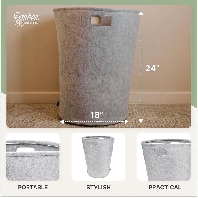 Parker Baby Nursery Laundry Hamper - Image 4
