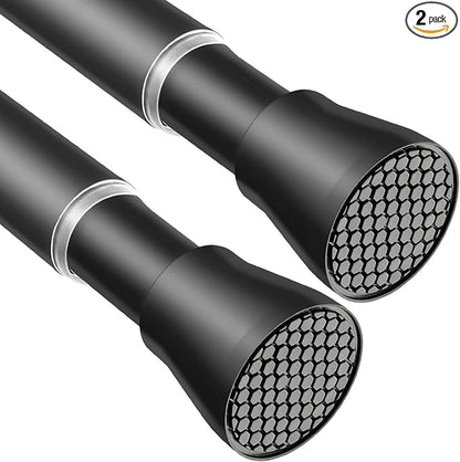 AIZESI 2Pack Tension Curtain Rod 28-48 Inch No Drilling Adjustable, No Slip by AIZESITENSIONROD