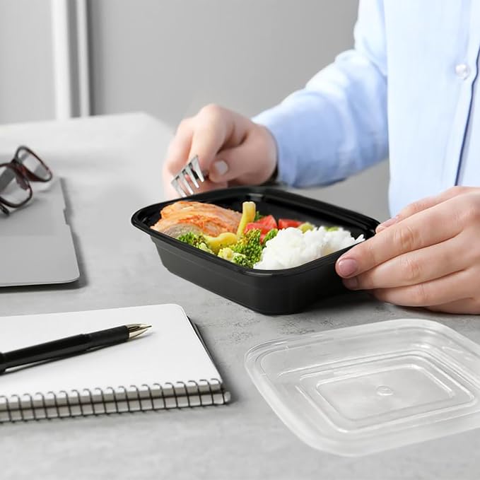 GUSTO 12 oz -1 Compartment Meal Prep Containers - Image 5