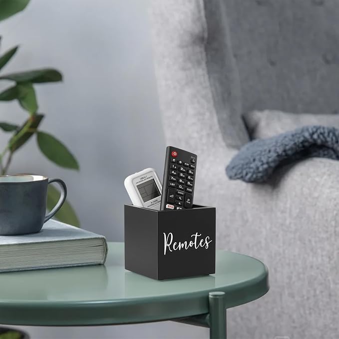 DRASTAR Remote Control Holder, Wood TV Remote Holder, Remote Storage Caddy - Image 7