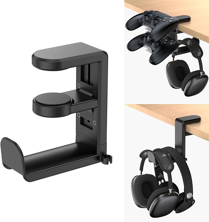 Rotating Headphone Stand by EURPMASKChoosethecolorofeurope