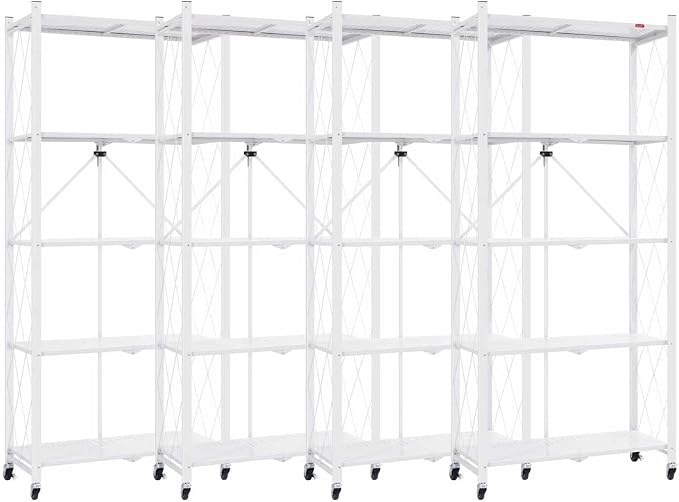 DEANIC 5 Tier Foldable Storage Shelves by ShowNow