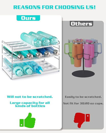 Cirhy Adjustable Water Bottle Organizer Holder - Image 4
