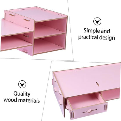 Angoily Creative Pink Monitor Riser Stand - Image 3
