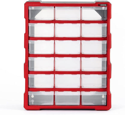 Small Parts Organizer for Hardware & Screws | 18 Removable Bins - Image 7