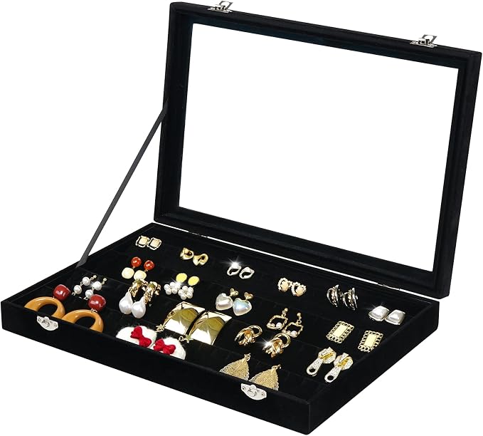 Cirhy Earring Organizer Tray, Earring Box by Cirhy