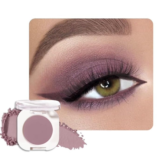 Mauve Taupe Single Matte Eyeshadow Makeup, Neutral Powde Eye Shadow by HHLTOH