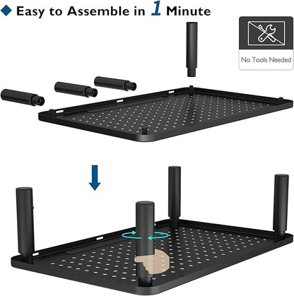 BONTEC 2 Pack 3 Height Adjustable Monitor Stand Riser - Image 6