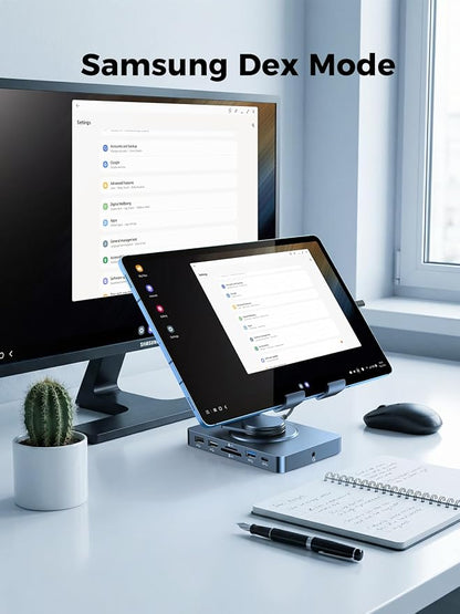 NEWQ iPad Docking Station Stand, 11-in-1 Dock - Image 8