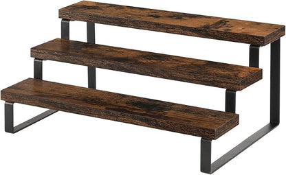 YINMIT Wooden Display Riser Stand, Tiered Perfume and Cologne Organizer Stand by YINMIT
