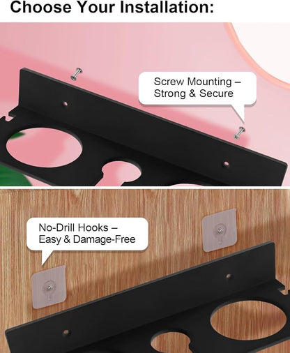 Hair Tool Organizer, Hair Dryer Holder - Image 4