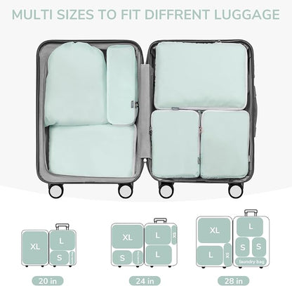 CherryNow Compression Packing Cubes, 7 Set Packing Cubes - Image 5