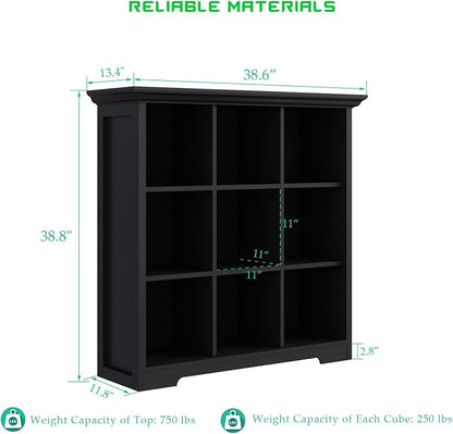 Cube Storage Bookcase with Base - Image 3