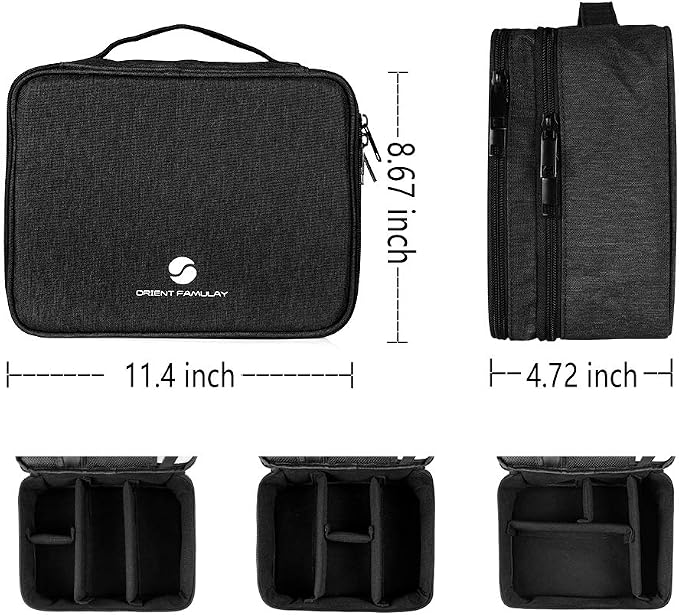 Travel Electronics Organizer, Waterproof Cable Organizer Bag - Image 5