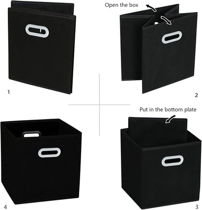 Fabric Cloth Storage Bins, Cube Organizer - Image 5